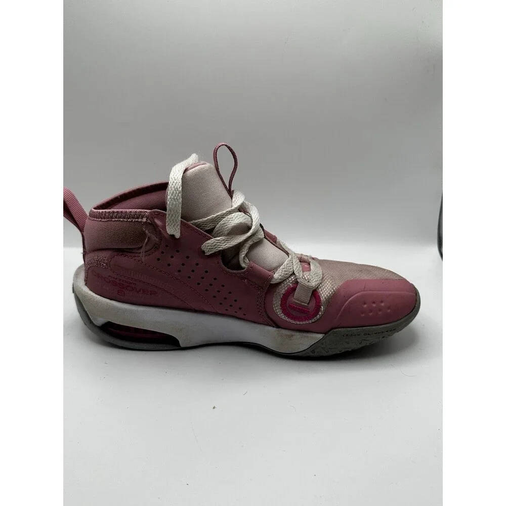 Nike Air Zoom Crossover 2 Kids Sz 3Y Pink Basketball Shoes FB2689-600